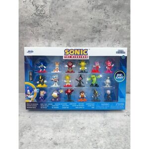 Sonic The Hedgehog Set of 18 Diecast Figures Wave 2 Nano Metalfigs